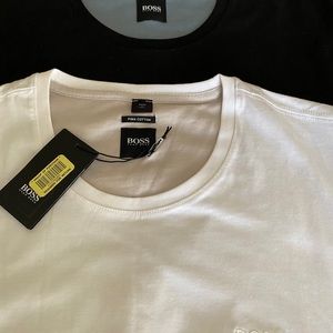 NWT BOSS by Hugo Boss Two Fashion Fitted Tees Sz M